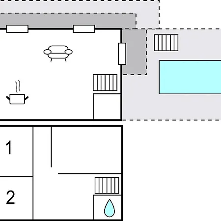 2 Bedroom In Prázdninový dům *